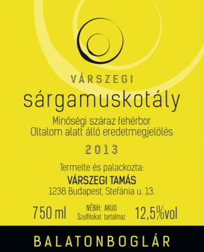 Sárga muskotály